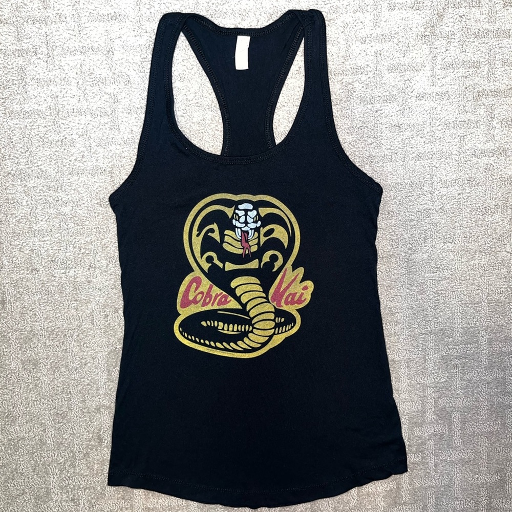 Cobra Kai black tank top